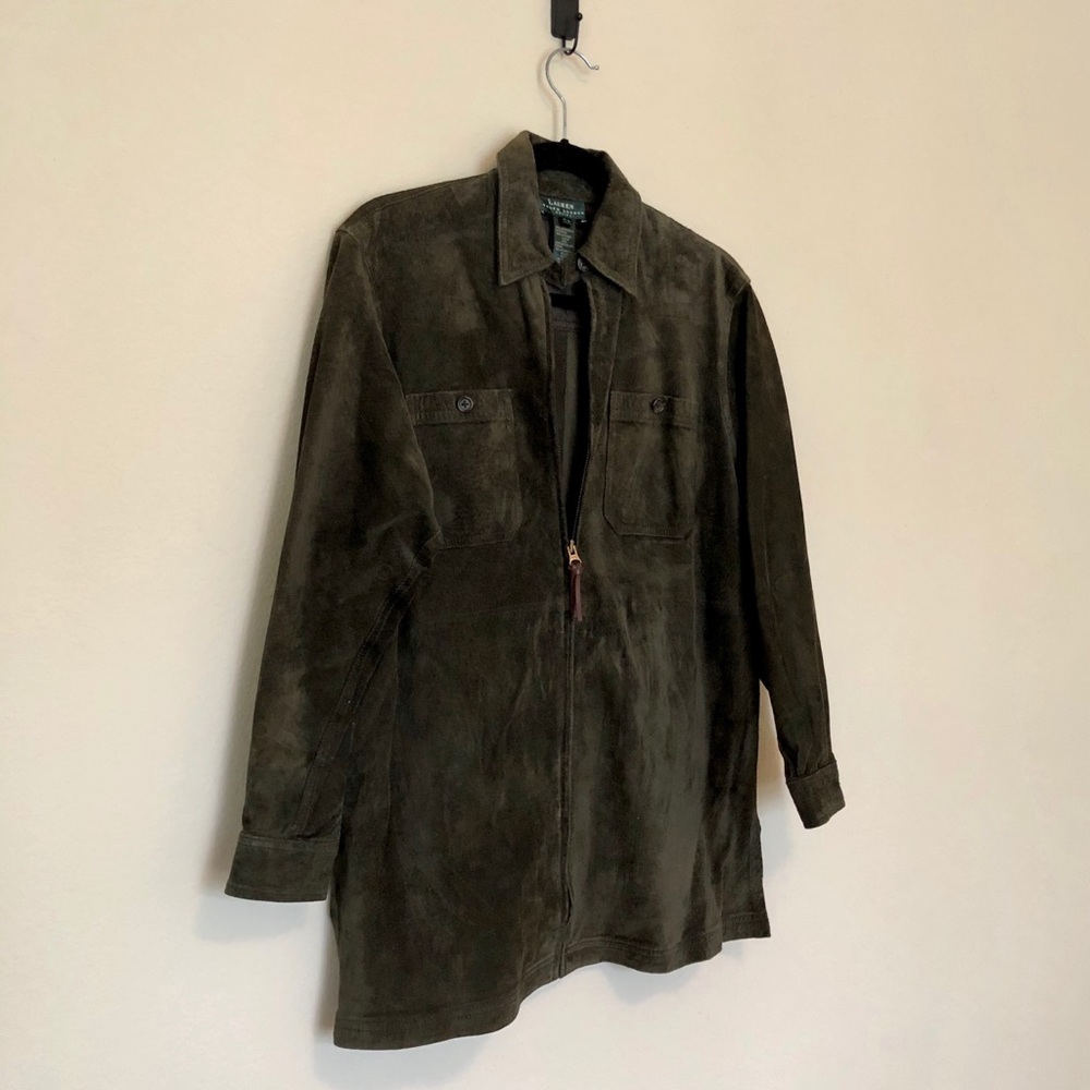 Vintage Ralph Lauren suede jacket